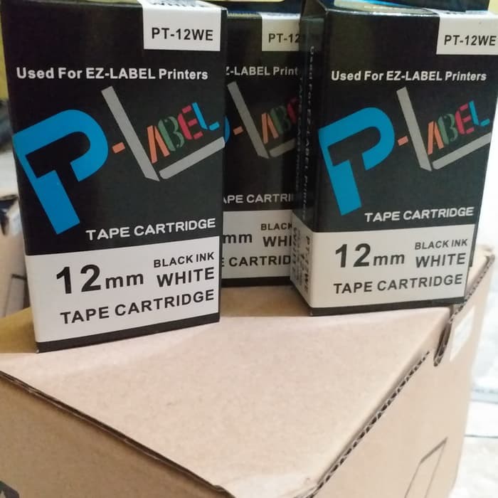 

Label Tape 12mm Compatible Casio Warna Puith