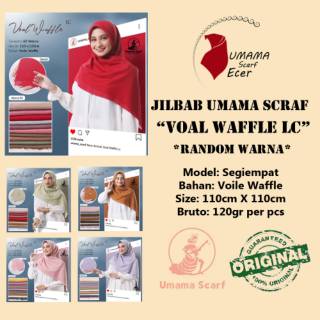 Umama VOAL WAFFLE LC jilbab kerudung segiempat polos Umama VOAL WAFFLE LC jilbab kerudung segiempat polos