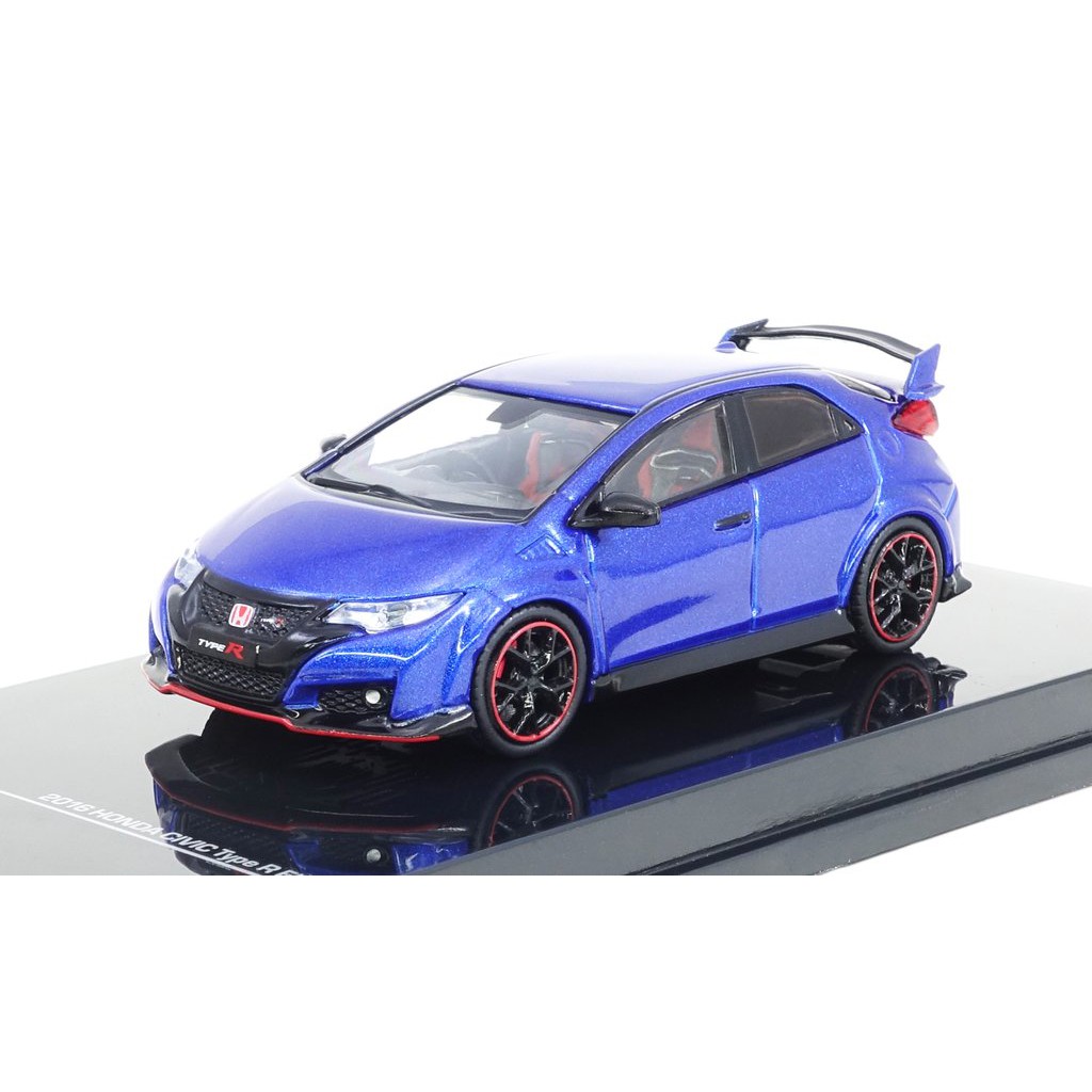 Jual Honda Civic Type R FK2 Brilliant Sporty Blue Metallic scale 1:64 ...