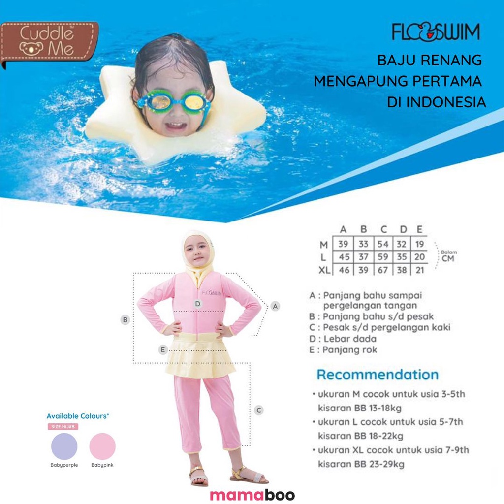 Floswim Baju Renang Mengapung