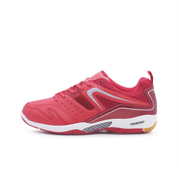 Ardiles Men Glissando Sepatu Badminton - Merah Putih