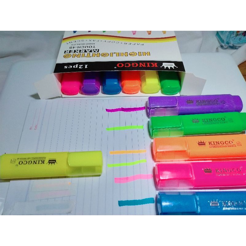 

Stabilo Highlighter KingcoTouch-45 1 pak isi 12