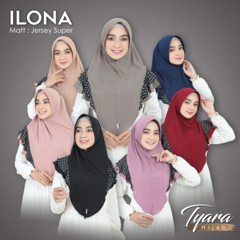 Bergo Ilona Ori Tyara Hijab