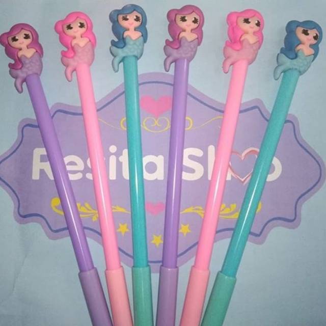 

Pulpen Lucu Karakter Mermaid/Duyung