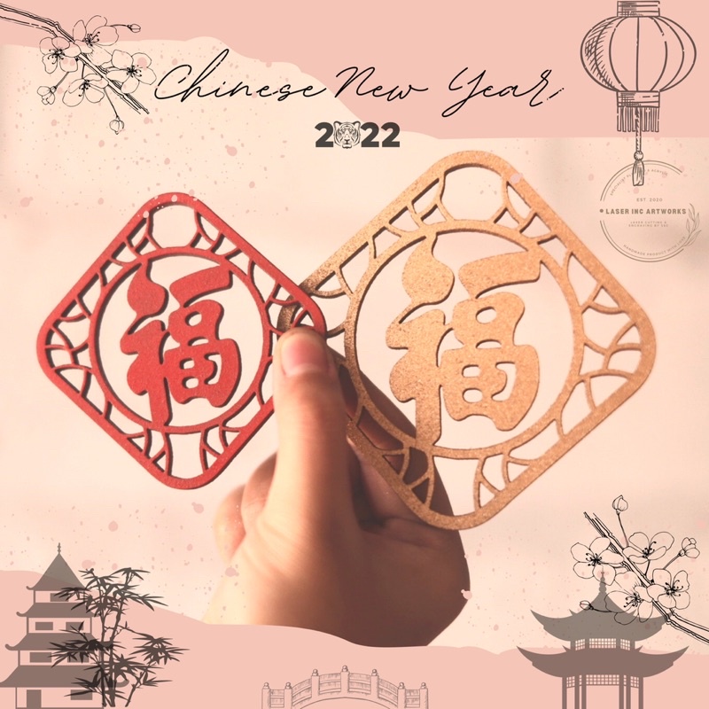 Tag hampers imlek| Chinese new year| CNY 2022| Gantungan CNY| Gantungan imlek 2022