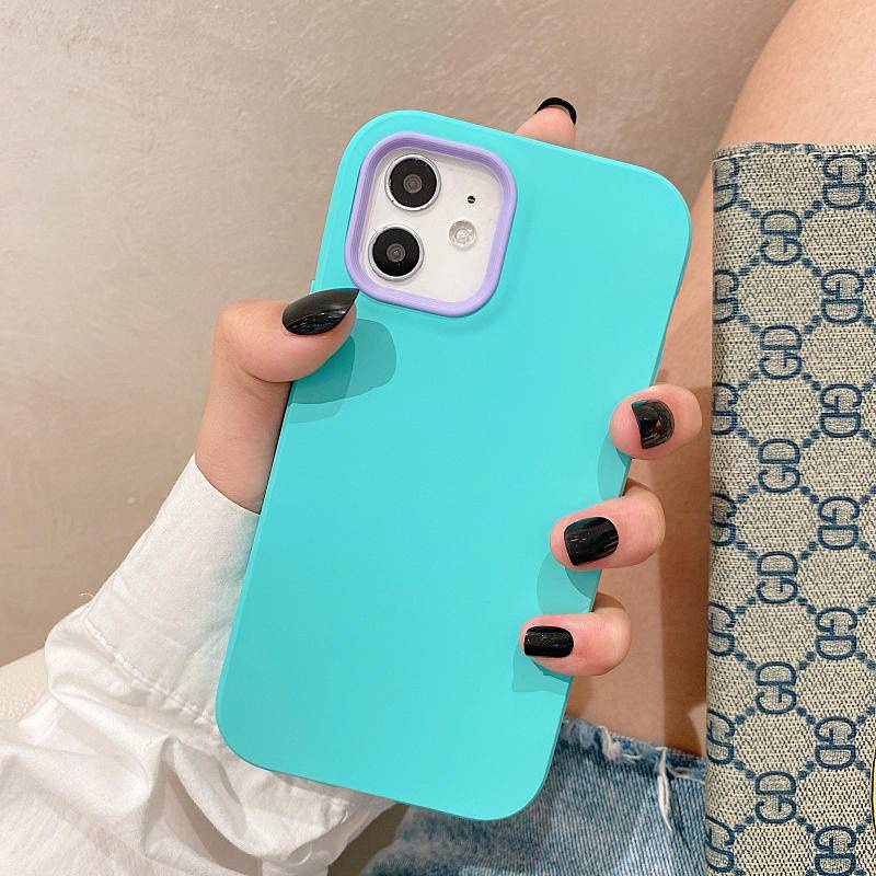 Armor Case Pelindung Kamera 3 In 1 Bahan Silikon Matte Untuk Iphone 11 12 13 Pro Max 11 Iphone12 Iphone13