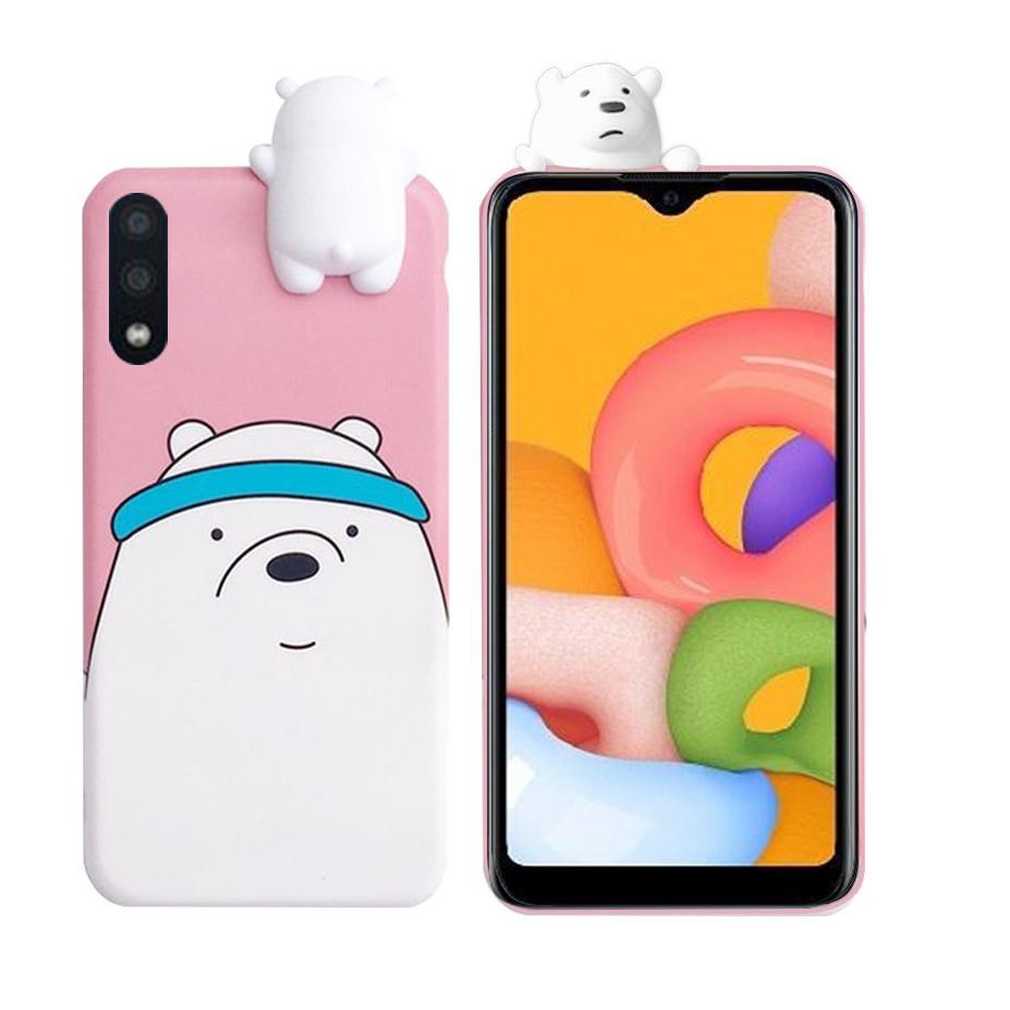 Harga TERMURAAH.. 3D Case Intip Samsung A02S A01 A11 A20S A21 A21S M11 M21Softcase Karakter Doraemon