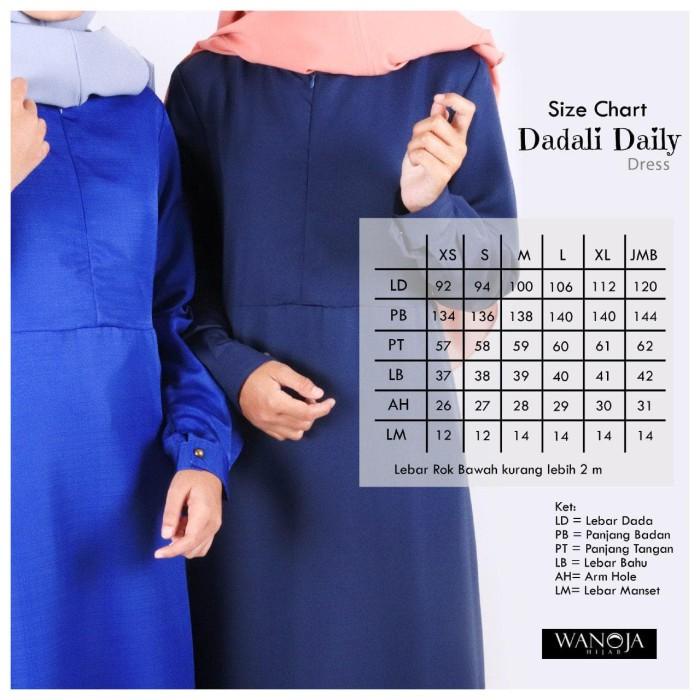 DADALI WANOJA Hijab ori gamis Baloteli Syari Busui Murah Daily Dress