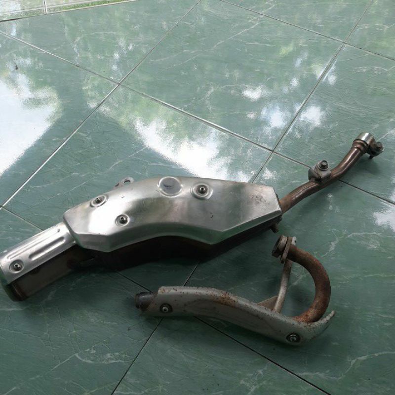 kenalpot kawasaki KLX