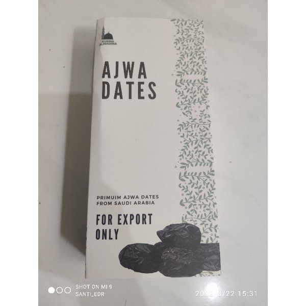 

Kurma Ajwa Premium 500gr