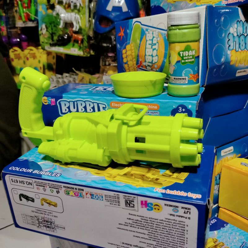 Harga Promo Mainan Bubble Gum Electric Machine / Mainan Gelembung
