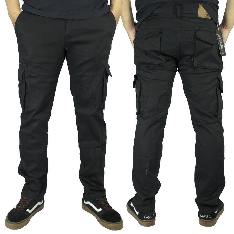 Celana cargo panjang celana cargo pria celana cargo panjang hitam celana cargo murah
