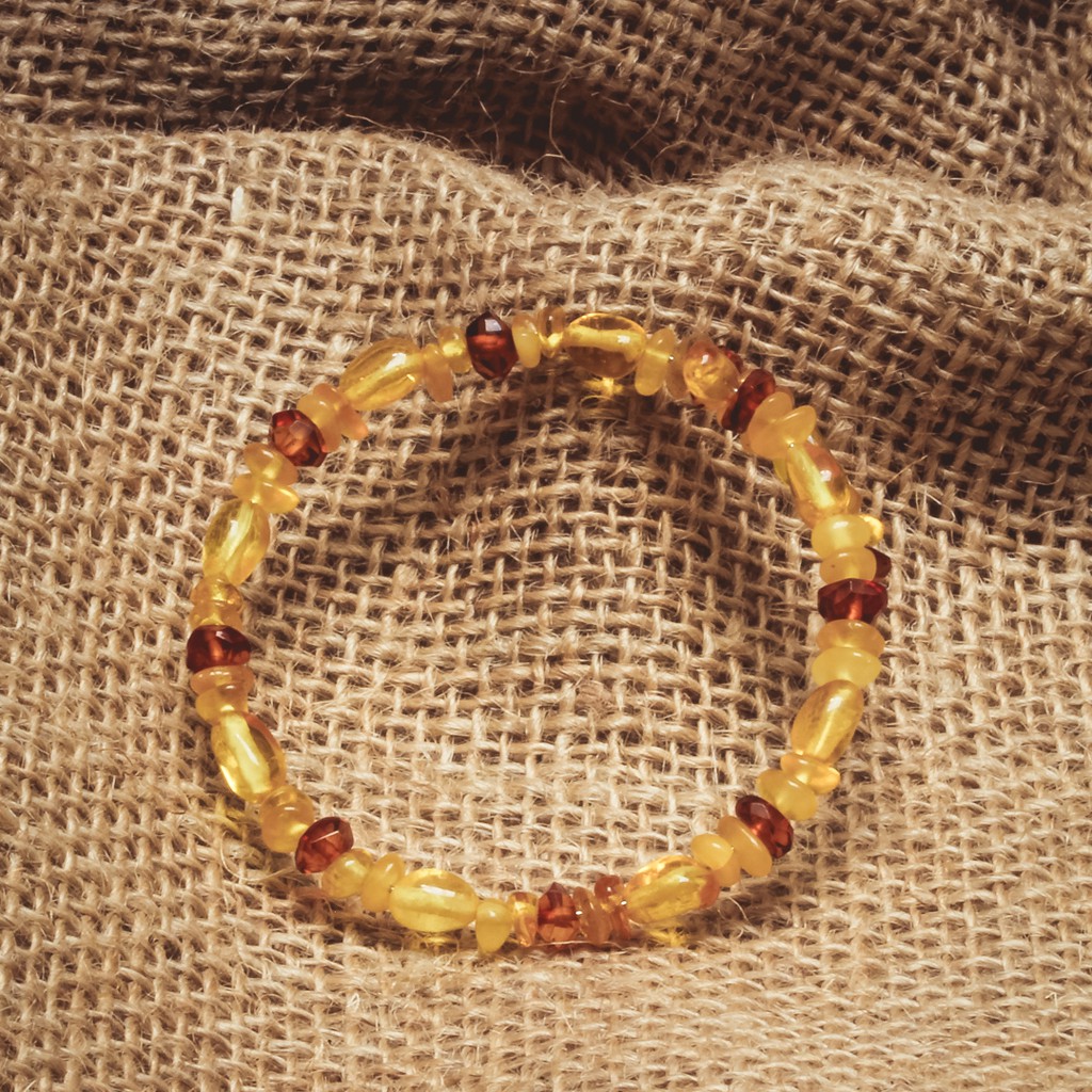 BGL1 Bangle Baltic Amber untuk Junior dan Dewasa