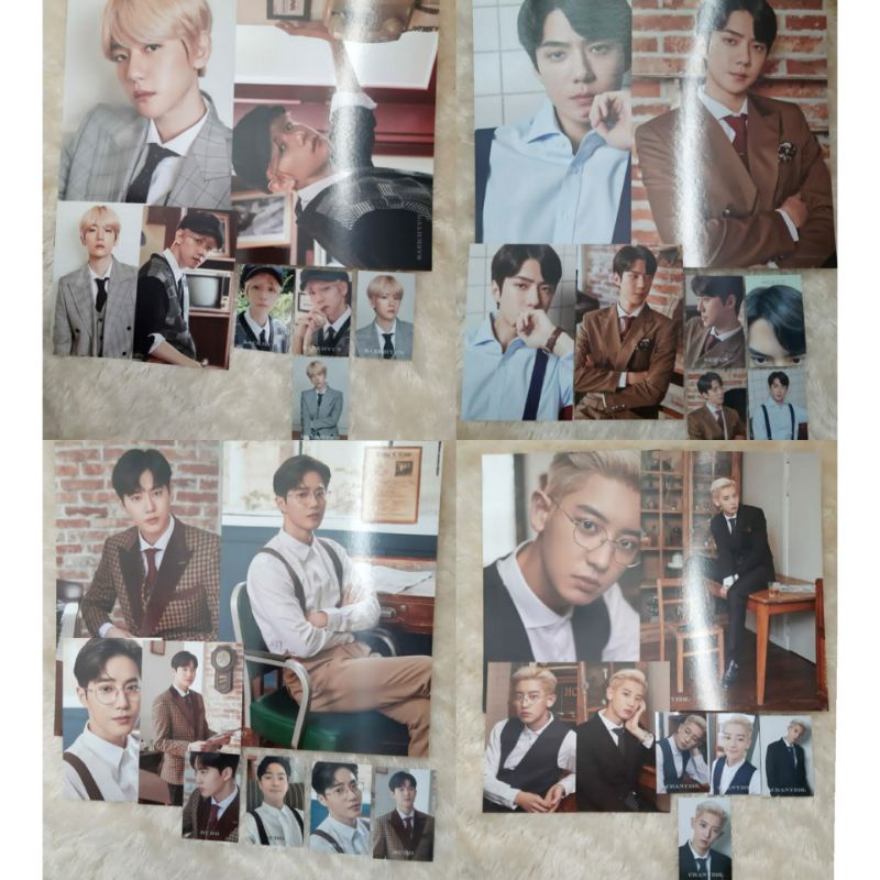 EXO SEASON GREETINGS 2020 SG 20 SUHO SEHUN BAEKHYUN CHANYEOL PHOTOCARD PC FORTUNE CARD