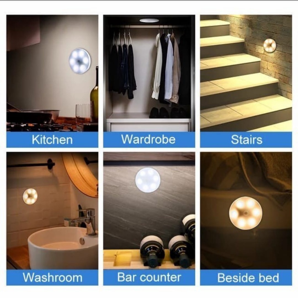 {HJ_888}LAMPU TIDUR SENSOR GERAK LED