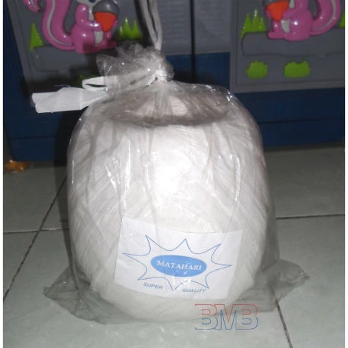 

Plastik Tali Rafia Gulungan Besar - Putih
