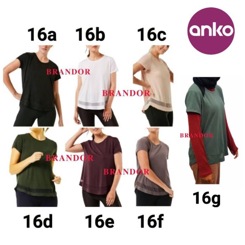 Ants16 - Promo 8.8 - Mesh Short Sleeve Active Top By Anko