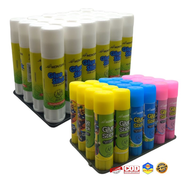 STICK - LEM GLUE STICK 10gr/lem kertas/lem batangan/Lem glue