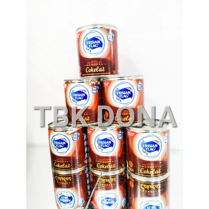 

susu kental manis bendera cokelat 370gr tokomaju1625