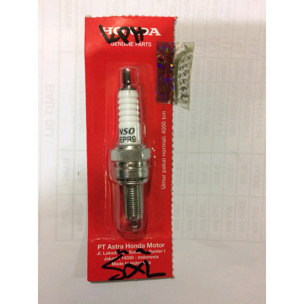 BUSI HONDA KARISMA SUPRA X125 X 125 BEAT ORIGINAL ASLI