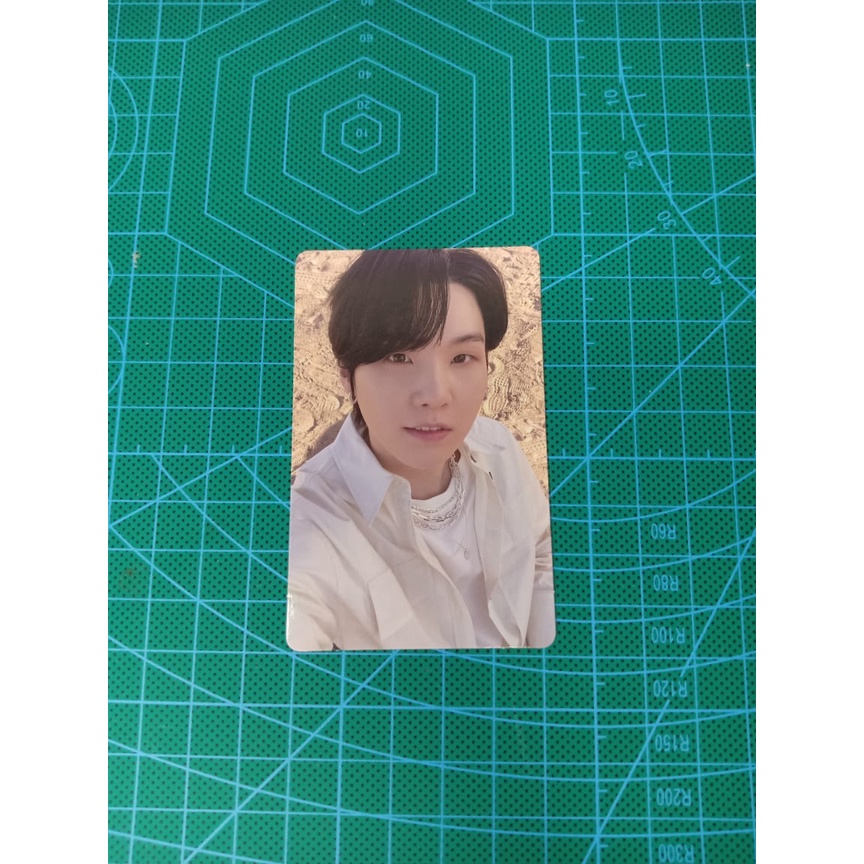 Suga BTS Official Photocard & Acrylic Frame POB Proof Weverse Suga