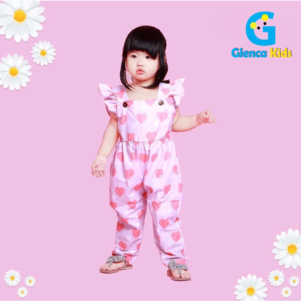 BAJU PAKAIAN DRESS DRES KODOK JUMPSUIT JAMSUIT JUMSUIT ANAK BAYI CEWE CEWEK PEREMPUAN HARIAN USIA UMUR 1 2 3 4 5 TH THN TAHUN KATUN TERBARU 2021 COD SURABAYA GRESIK SIDOARJO MOJOKERTO MALANG MADIUN JAKARTA DEPOK BEKASI TANGERANG GLENCA KIDS GLENCAKIDS-4