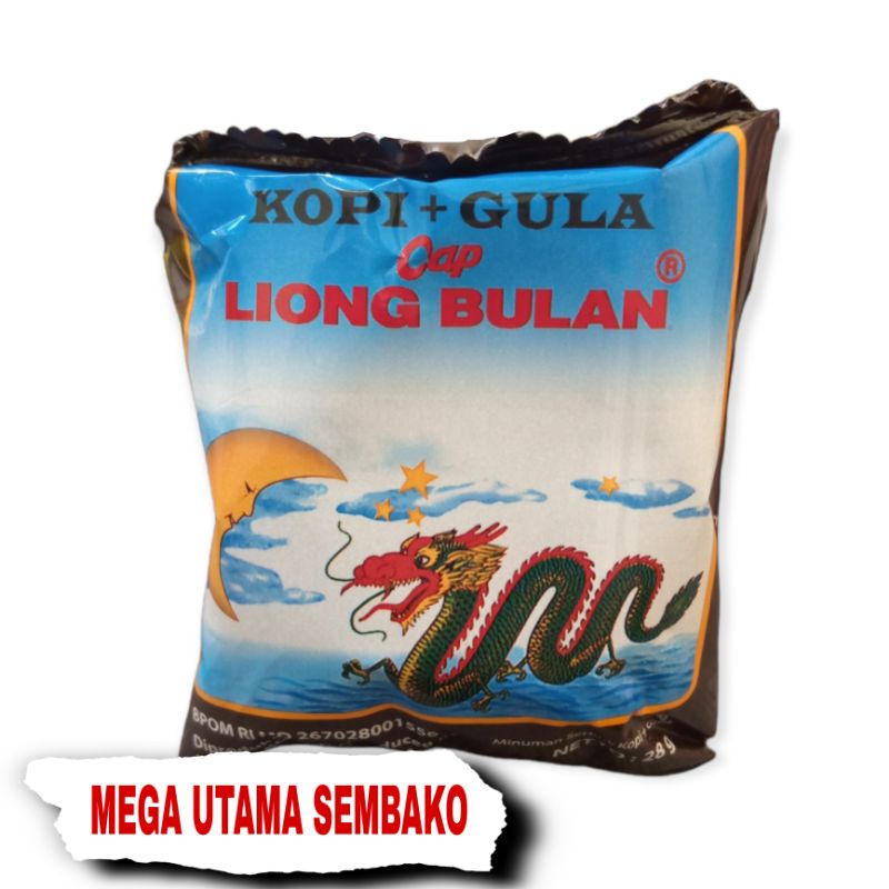 

Kopi cap Liong Bulan / Kopi + Gula