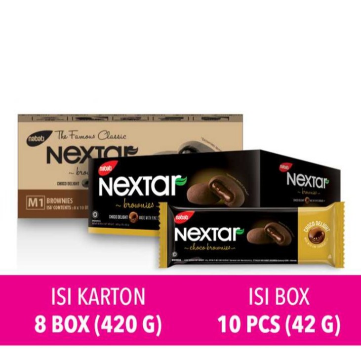 Nextar Brownies Choco Delight 42gr | Shopee Indonesia