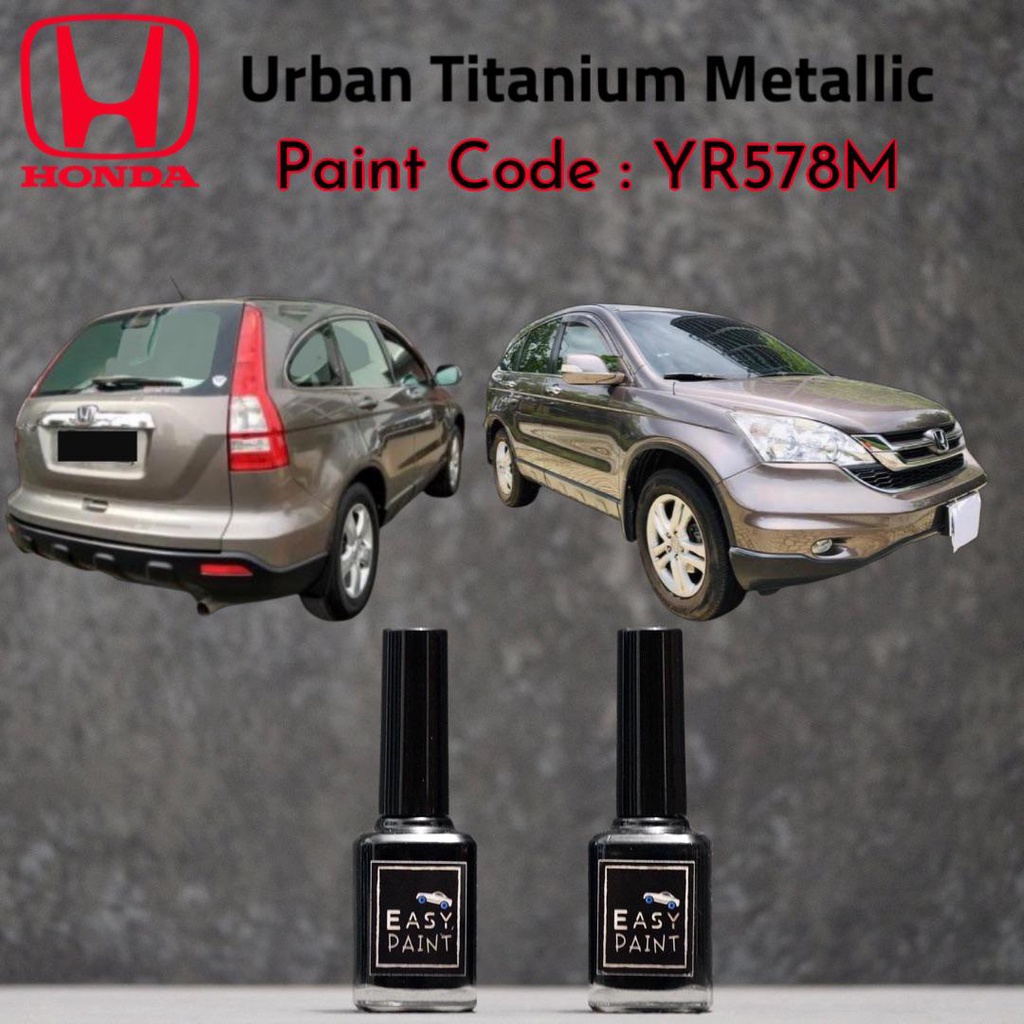 Cat Oles Urban Titanium Metallic YR578M Honda CRV Abu Coklat Metalik