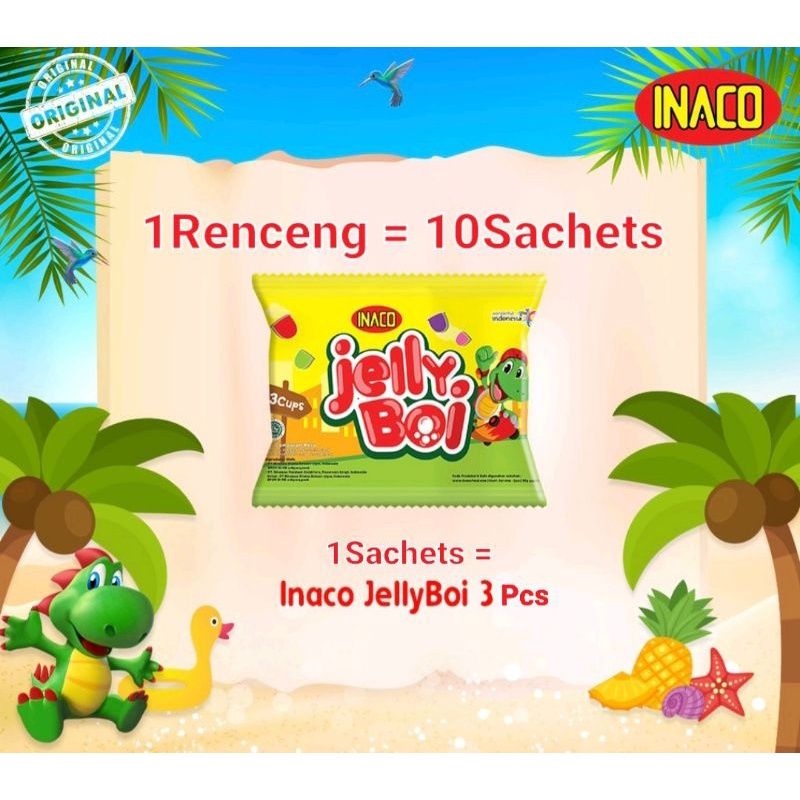 

Jelly Boi Inaco ( Renceng isi 3pc ) - Inaco Jellyboi - Inaco Buah - Inaco Renceng - Inaco 1000