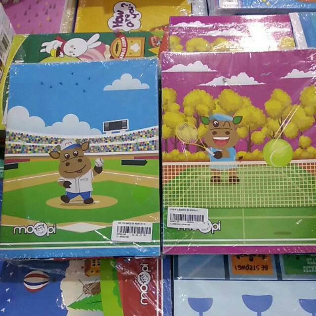 

(PROMO) Buku tulis vos isi 38 lembar. Satu pack isi 10 buku tulis.