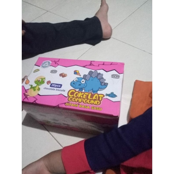 

Permen Dinosaurus Rasa coklat Compound Rasa Susu 30 Pcs Egg