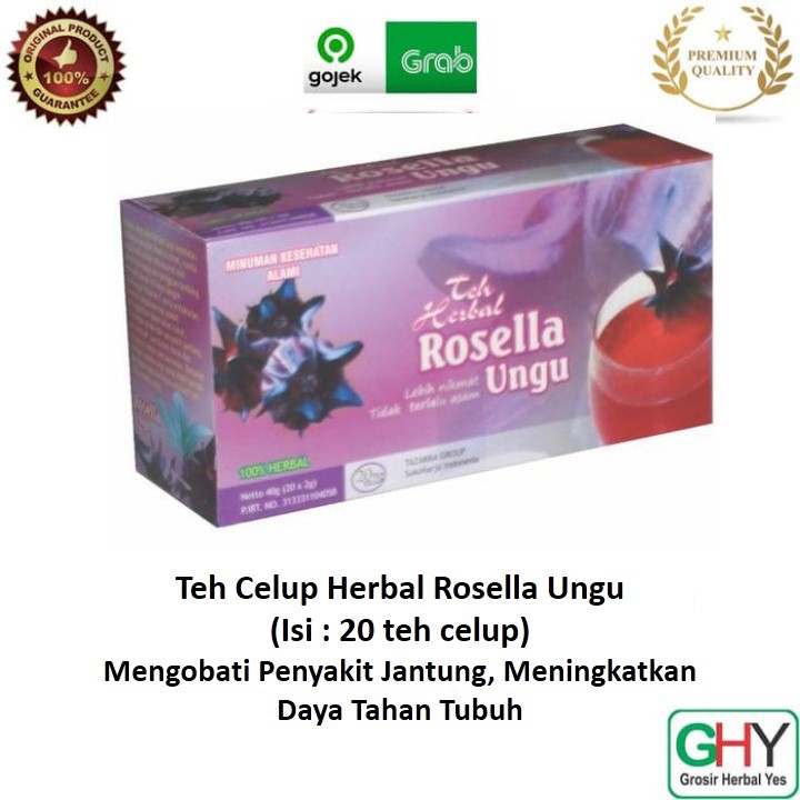 

Teh Celup Rosella Ungu Untuk Mengobati Penyakit Jantung