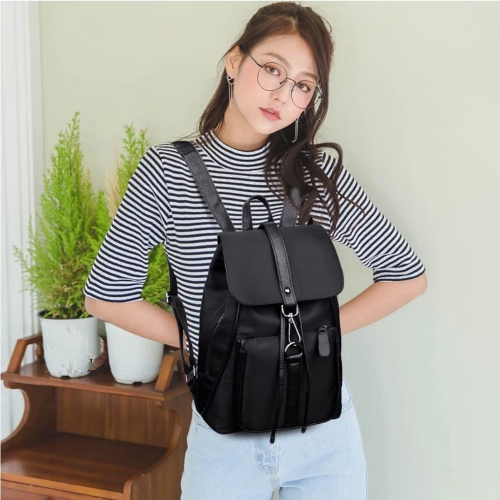 RANSEL WANITA NEW STYLISH RANSEL JALAN JALAN BACPACK TAS KULIAH TERBARU 2022 TAS RANSEL FASHION WANITA PERJALANAN SEDERHANA 2022