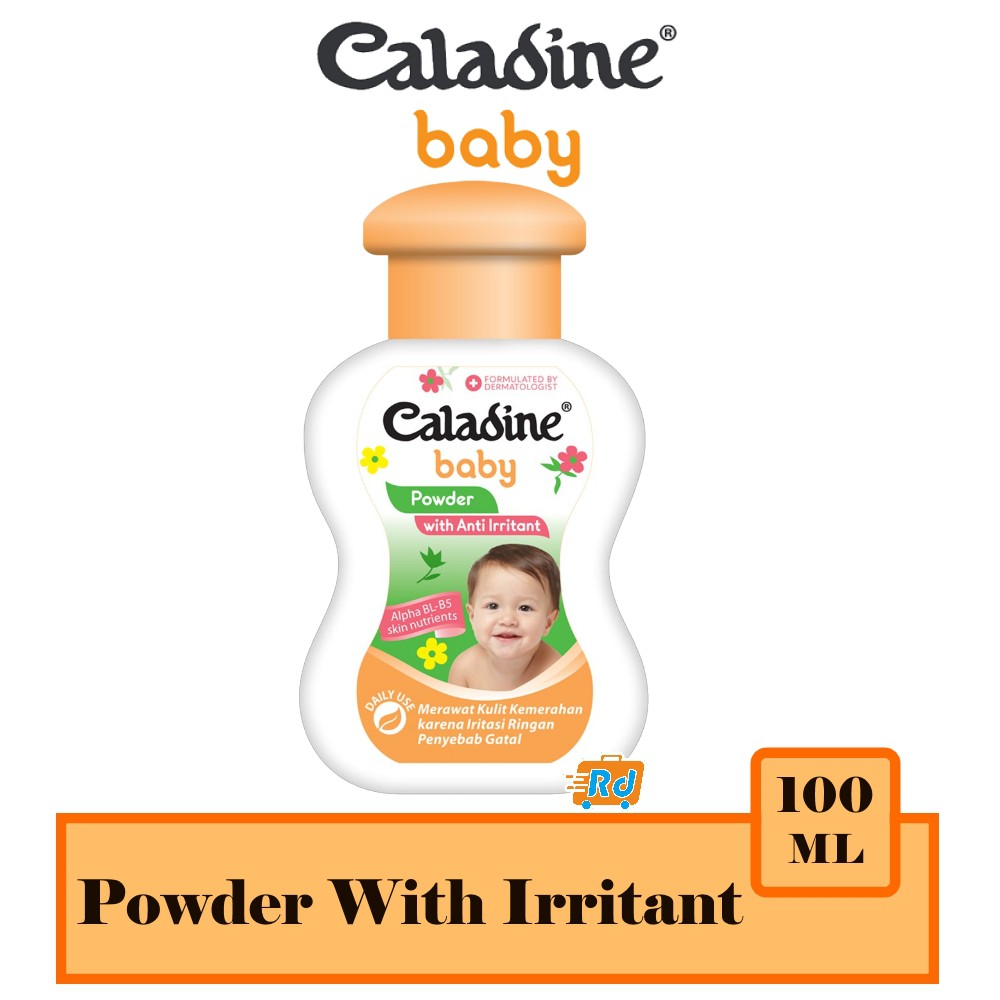 Caladine Baby Powder 100gr - Bedak Bayi