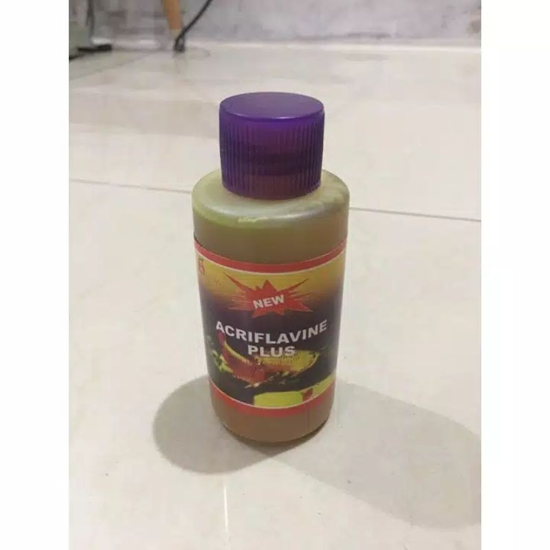 

Obat Ikan Acriflavine Plus Untuk Ikan Segala Ikan Hias dan Arwana Yang Jamuran Atau Stress
