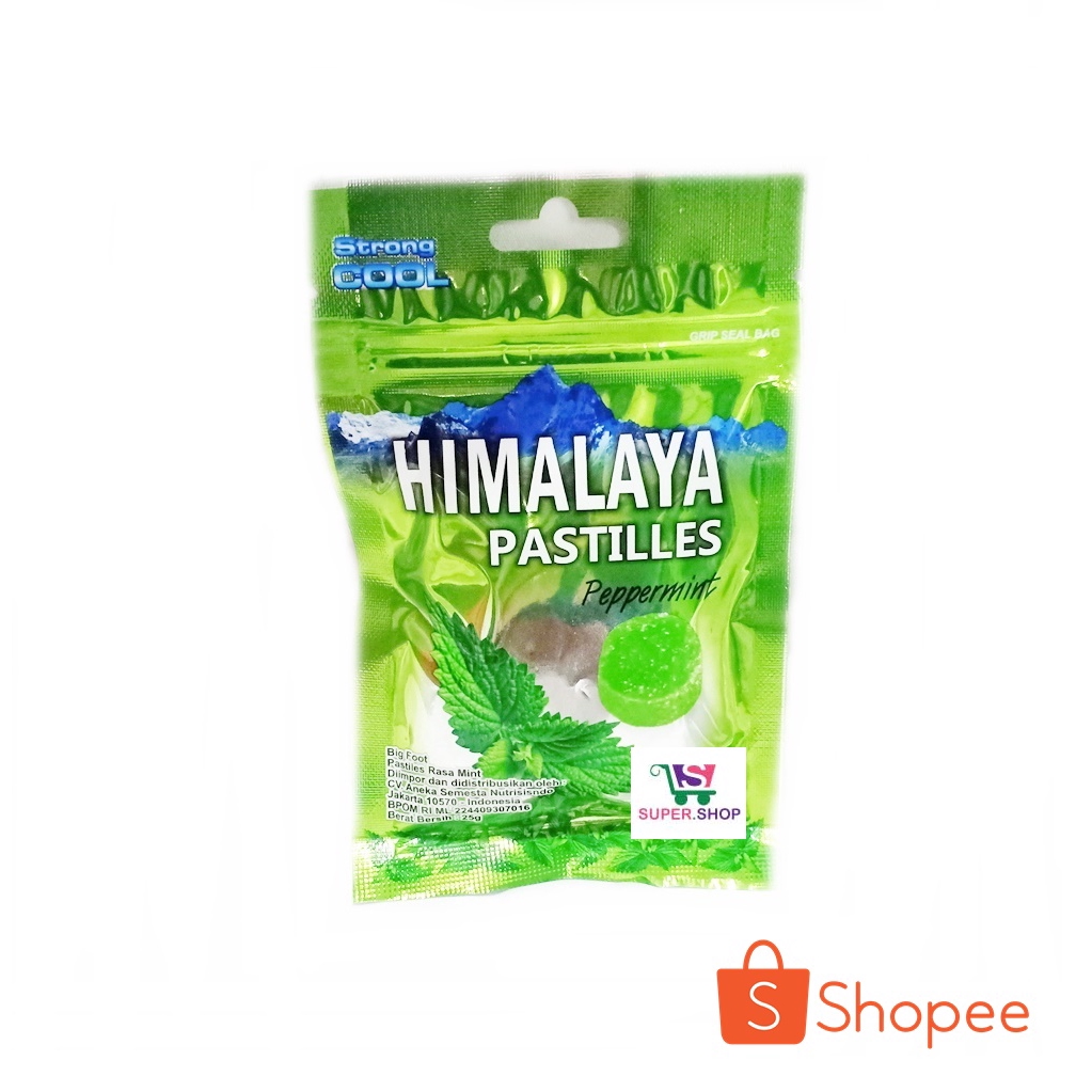 Permen Himalaya Pastilles Peppermint 25 Gr