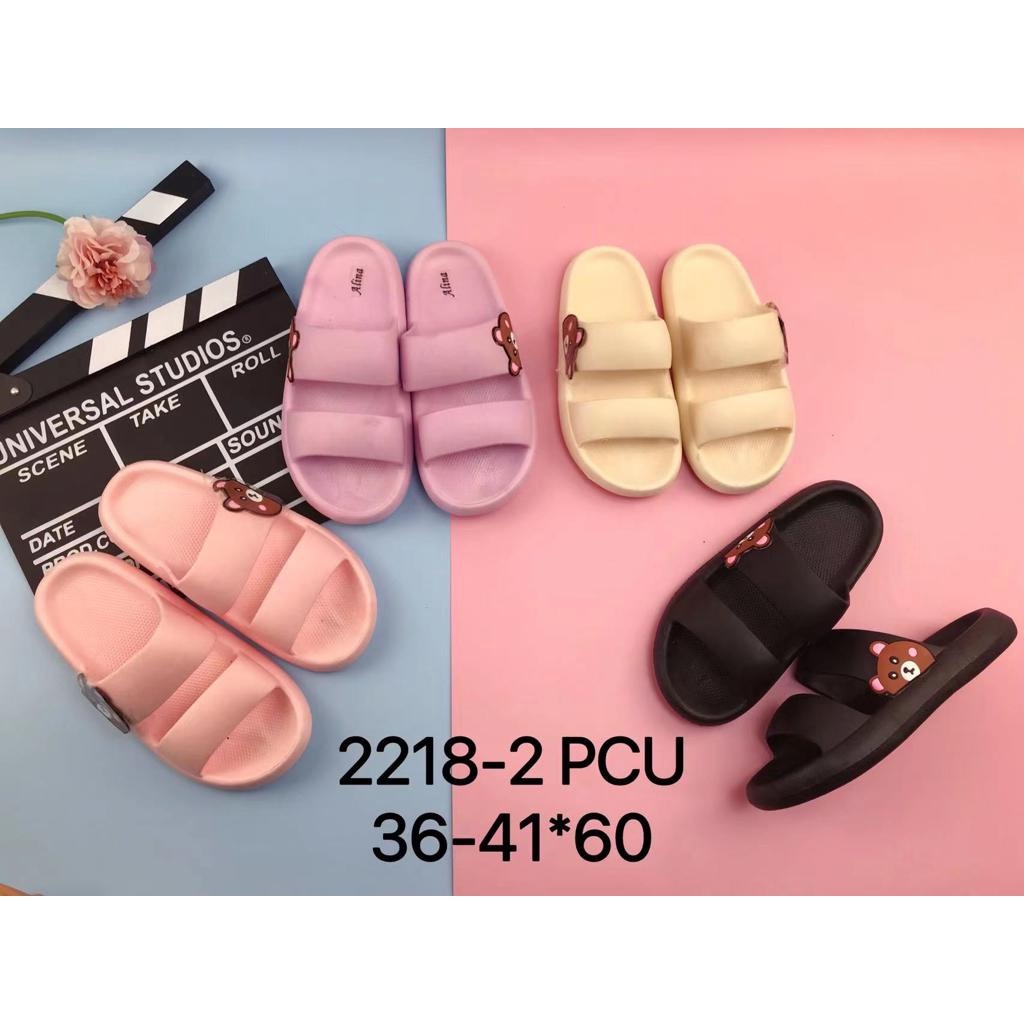 3.3 SALE Sandal selop wanita / Sandal Slide TORY Rubber Anti Slip Import-3