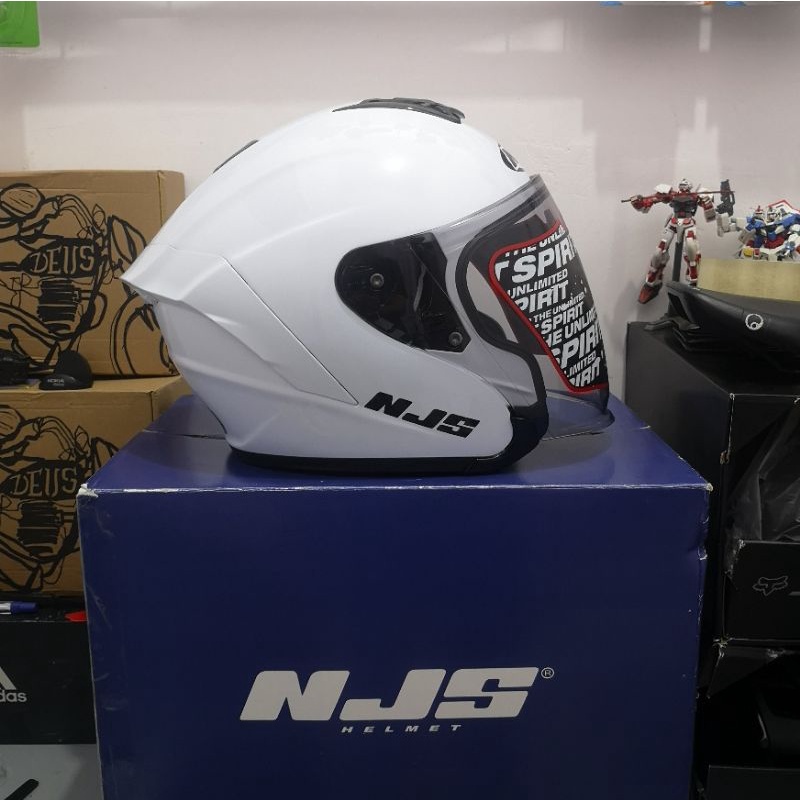 Njs Kairoz helm half face original-Putih