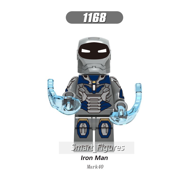 X0246 Mainan Action Figure Iron Man Minifigures Mark 6 22 36 37 38 40 41 42 Marvel Untuk Koleksihadiah Anak