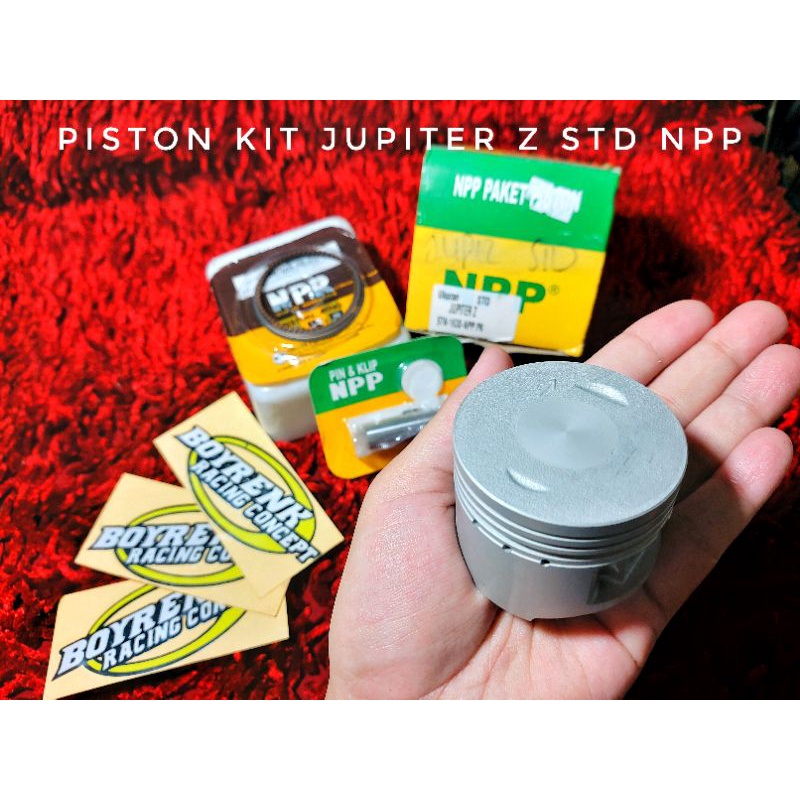 PISTON KIT/SEHER KIT/SEKER KIT JUPITER Z PIN 13 NPP (5TN) OVZ STD|25|50|75|100 - BOYRENK RACING CONCEPT