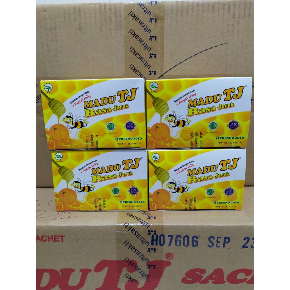 

Madu TJ Sachet jeruk (isi 12 sachet) Paket 4 Dus