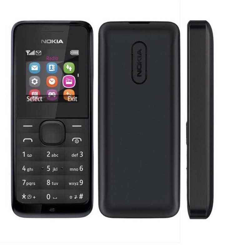 Handphone HP Nokia Jadul Murah Nokia 105 2015 Mobile Phone-3