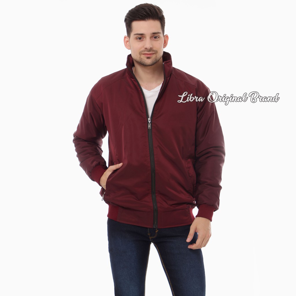 LOB  Libra Jaket Mayer Maroon Termurah