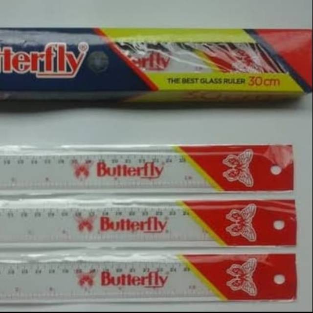 

Penggaris Butterfly 30 cm