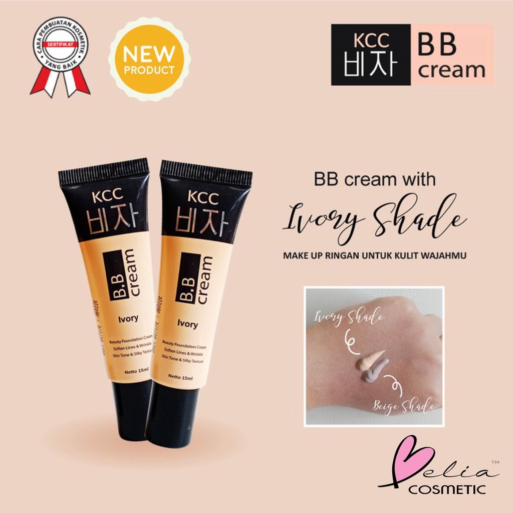 ❤ BELIA ❤ KCC BB Cream by SYB (BPOM)