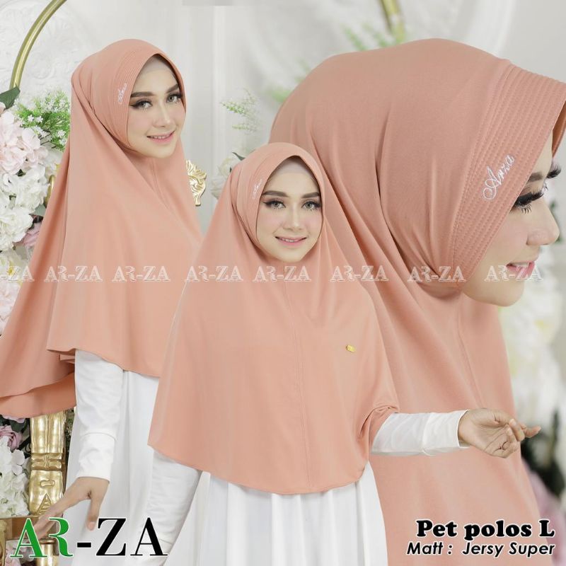 Hijab arza Oval  L