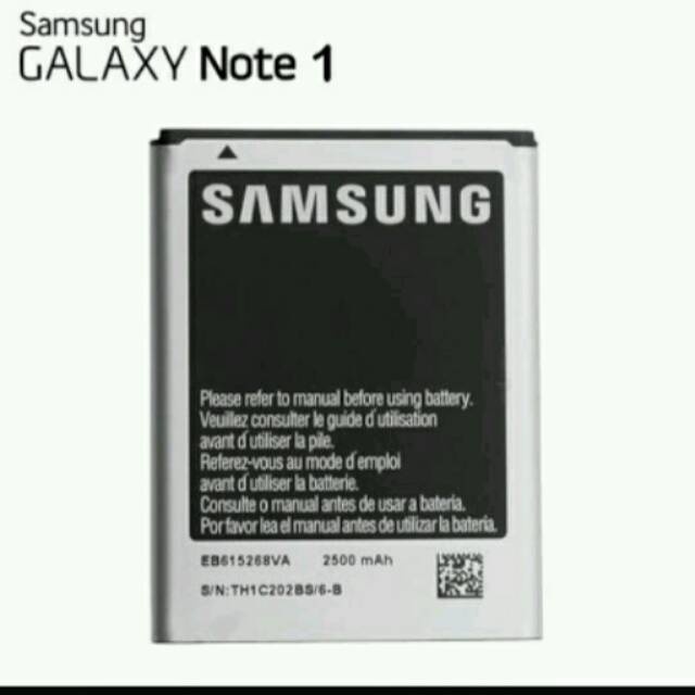 BATERAI BATRE SAMSUNG NOTE 1 / N7000 ORIGINAL 99% 2500 MAH BATRE SAMSUNG BATTERY