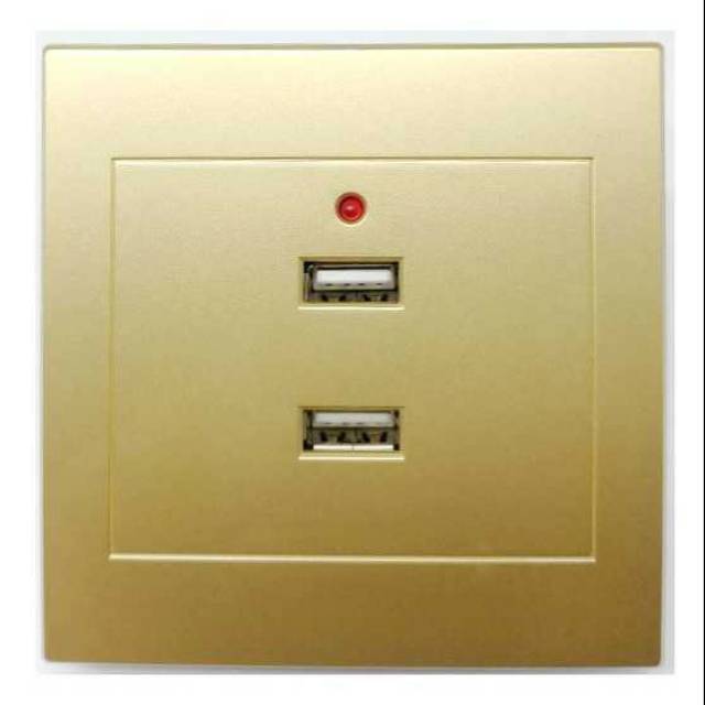 Stop Kontak Dinding USB Wall Socket