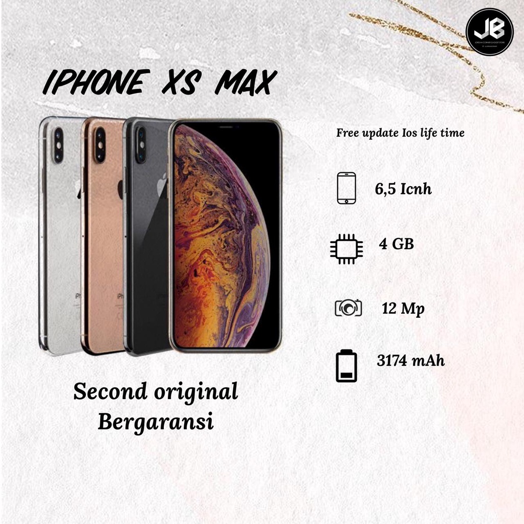 IPHONE XS MAX 64 GB SECOND ORIGINAL